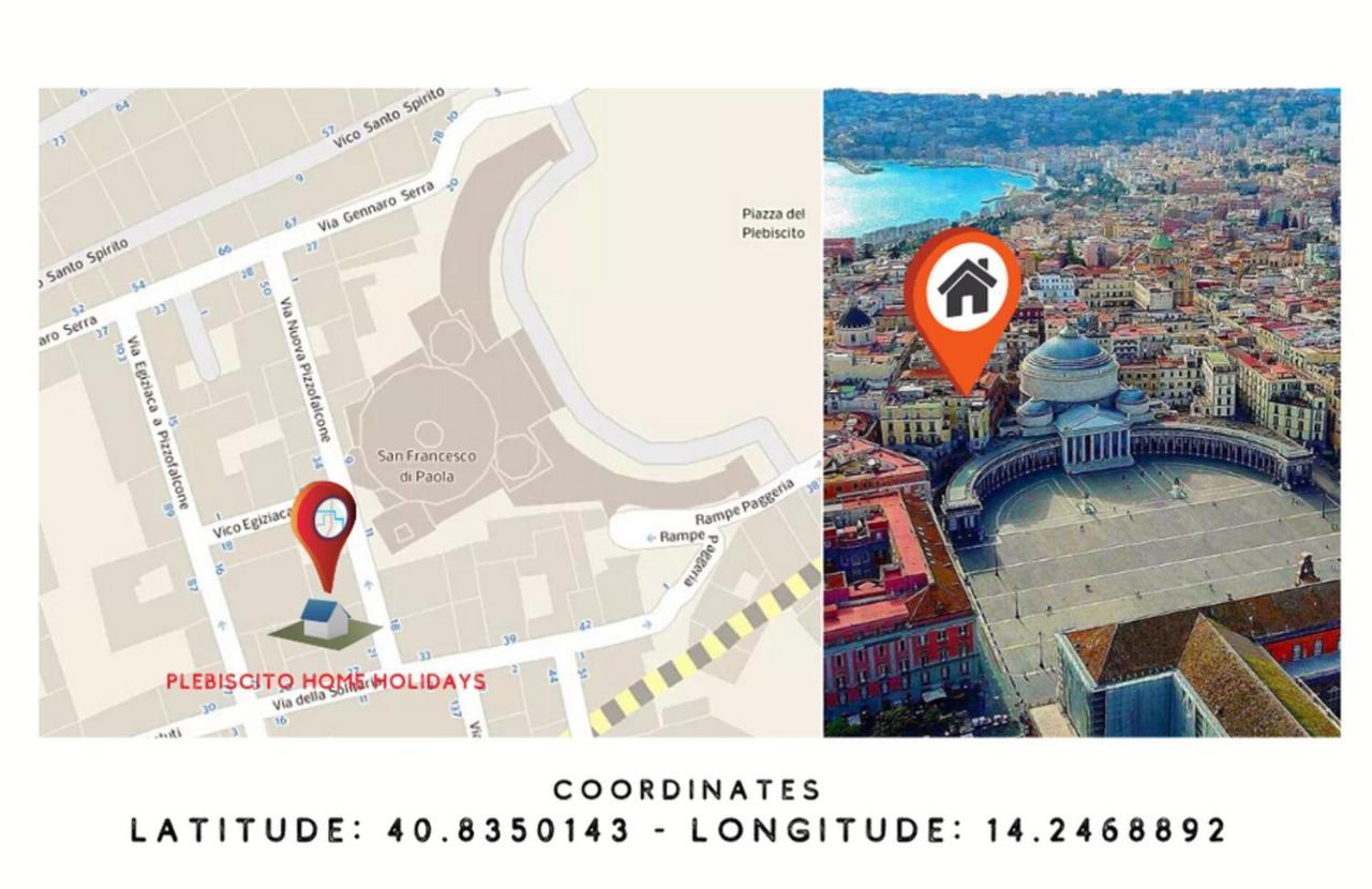 Plebiscito Home Holidays Napoli Bagian luar foto